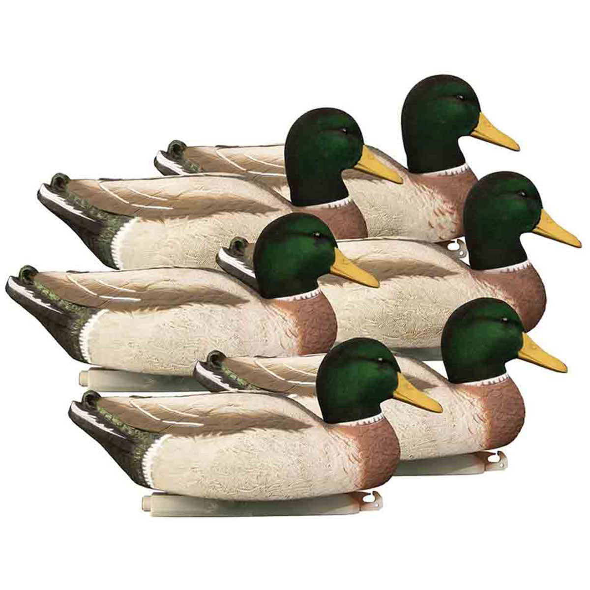 Higdon Magnum Mallard Foam Filled Drake Decoys with Flocked Heads Image