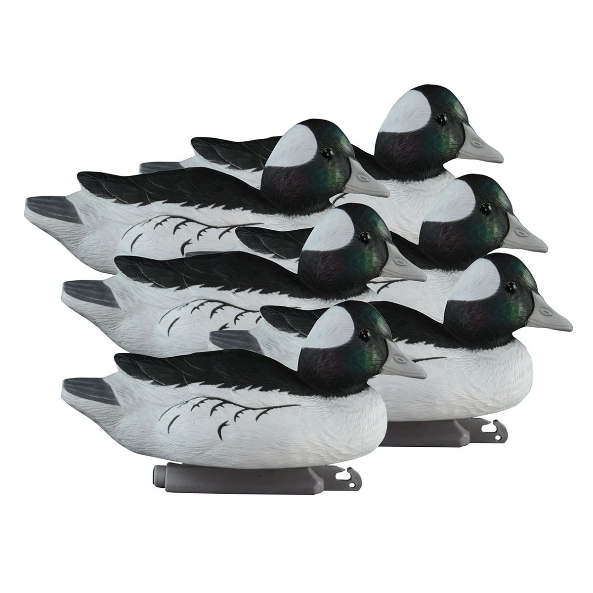 Higdon Outdoors Standard Bufflehead Drake Foam-Filled Duck Decoys - 6 Pack Image
