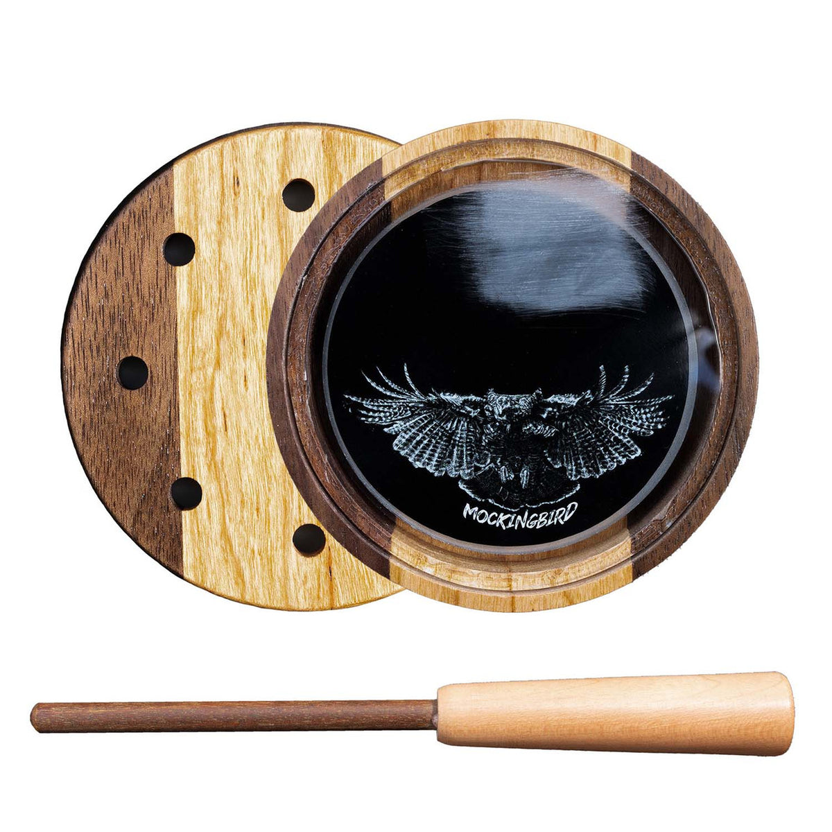 Image of the Power Calls Beau Brooks Signature Mockingbird Crystal Pot Call.