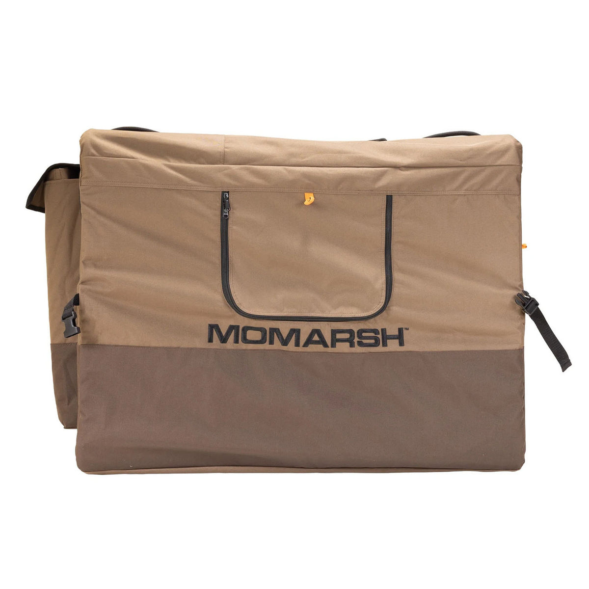Side Image of the MOmarsh Quick Crate Collapsible Dog Crate.