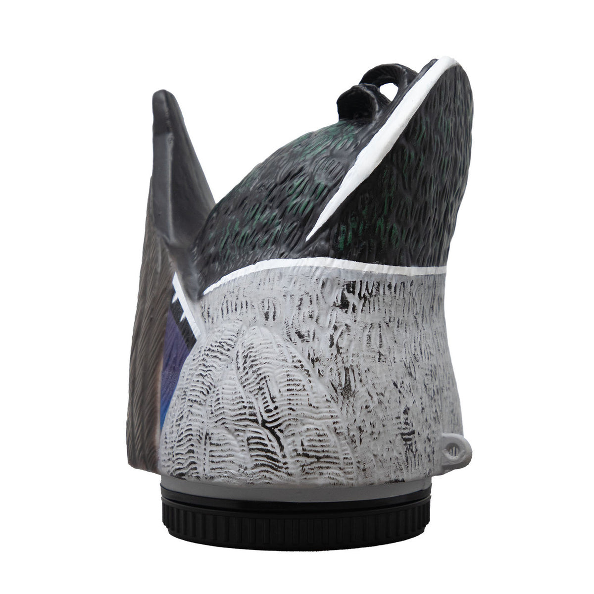Higdon Outdoors The Ringer Mallard Drake Motion Butt Decoy Right Quarter Image