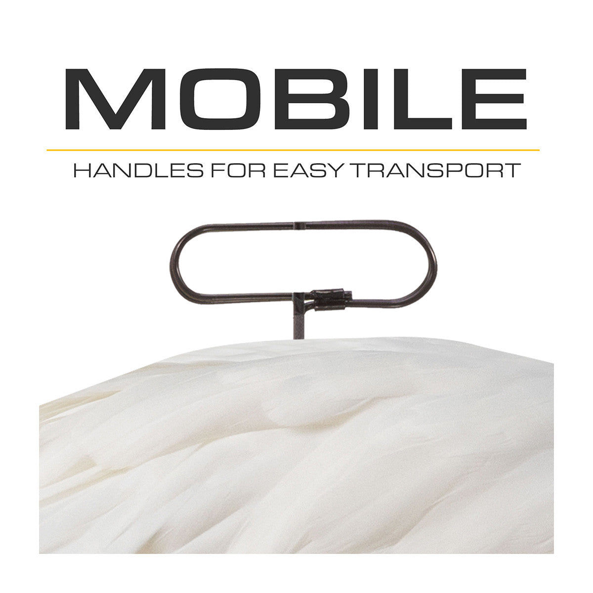 Higdon FLATS Magnum Snow/Juvie Motion Silhouette Goose Decoy Handles Info Image