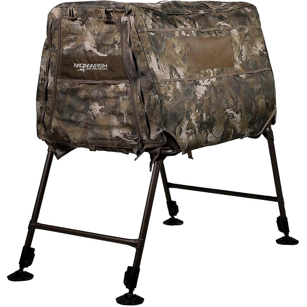 MOmarsh Invisi-Lab Dog Blind in Optifade Timber