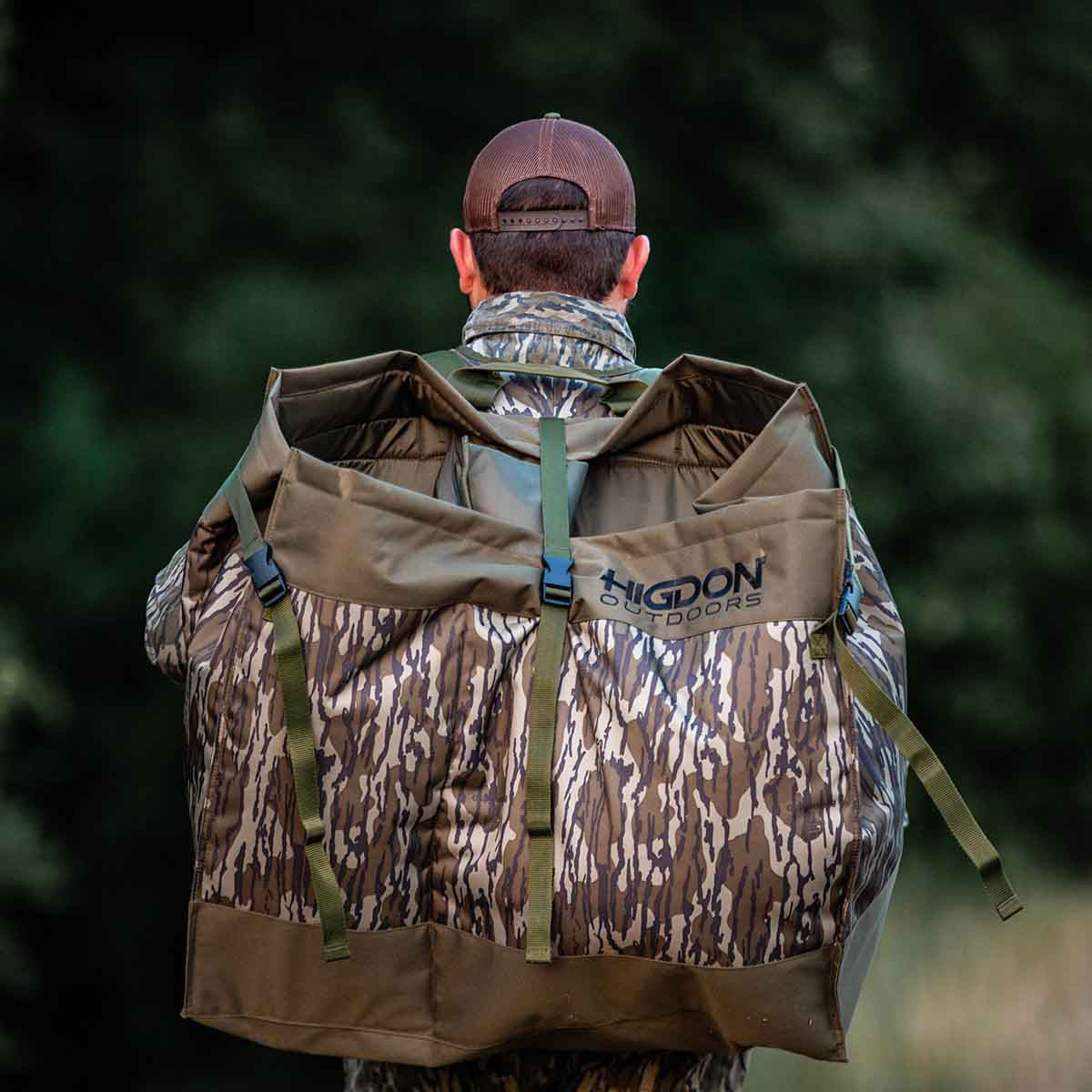 Higdon Outdoors X-Slot Universal Turkey Decoy Bag Field Image