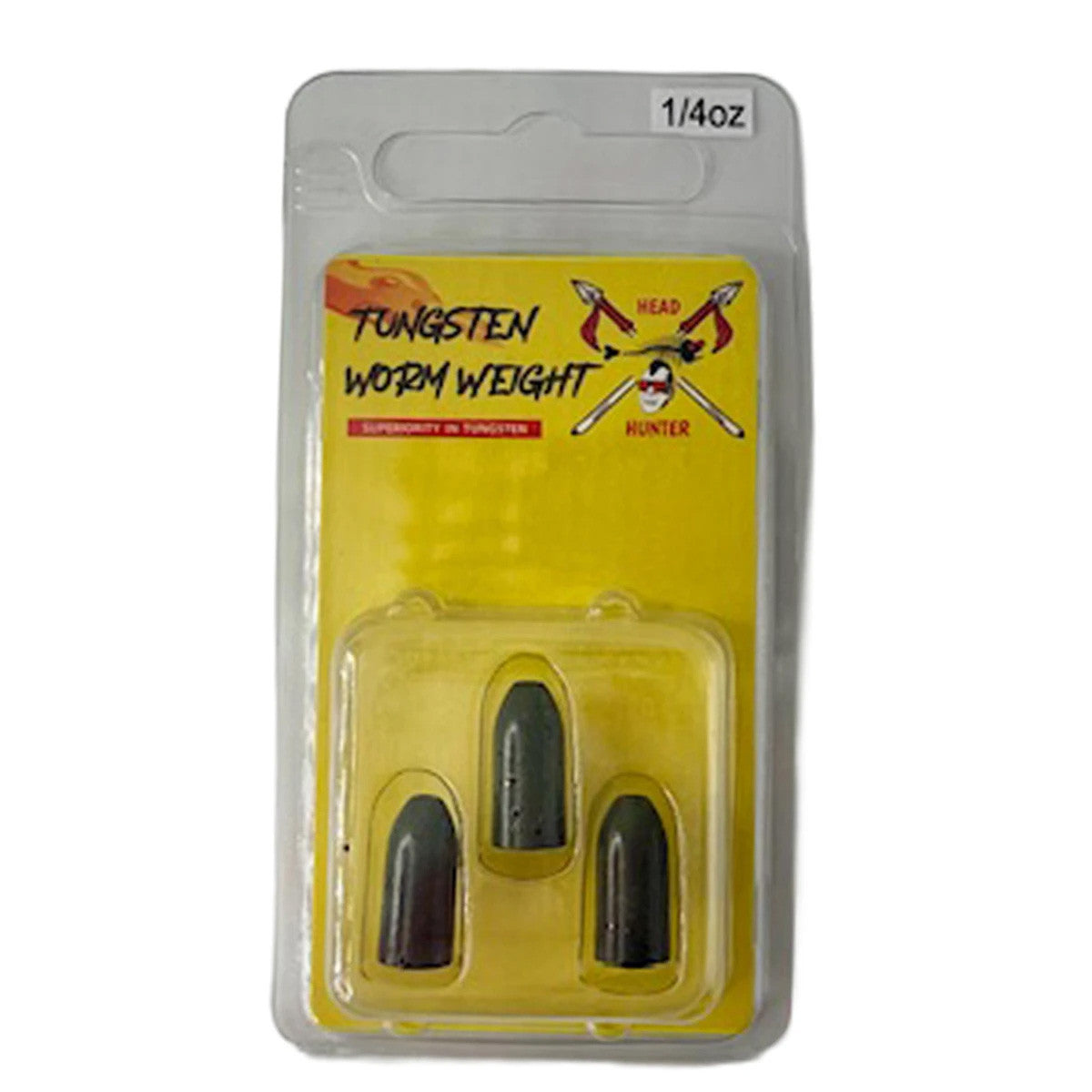 Head Hunter Lures Tungsten Worm Weights Pack of 3