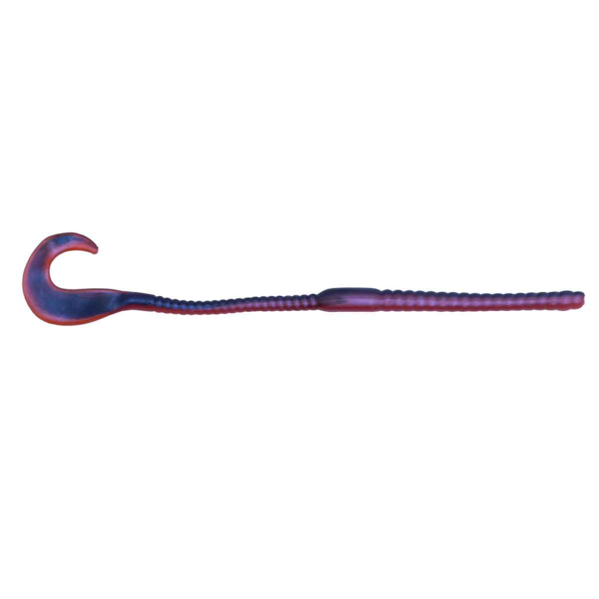 Head Hunter Lures 6" Curtail Worm Image in Tequila Sunrise