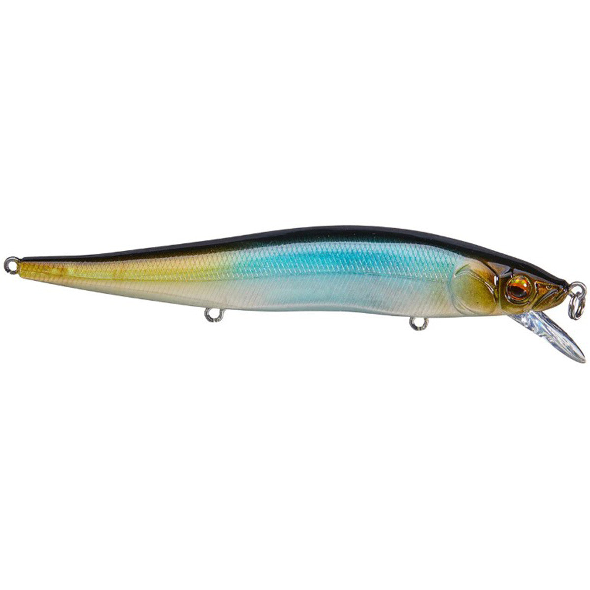 Minnow Suspending Jerk Bait - 3 3/4" - Steel Teal