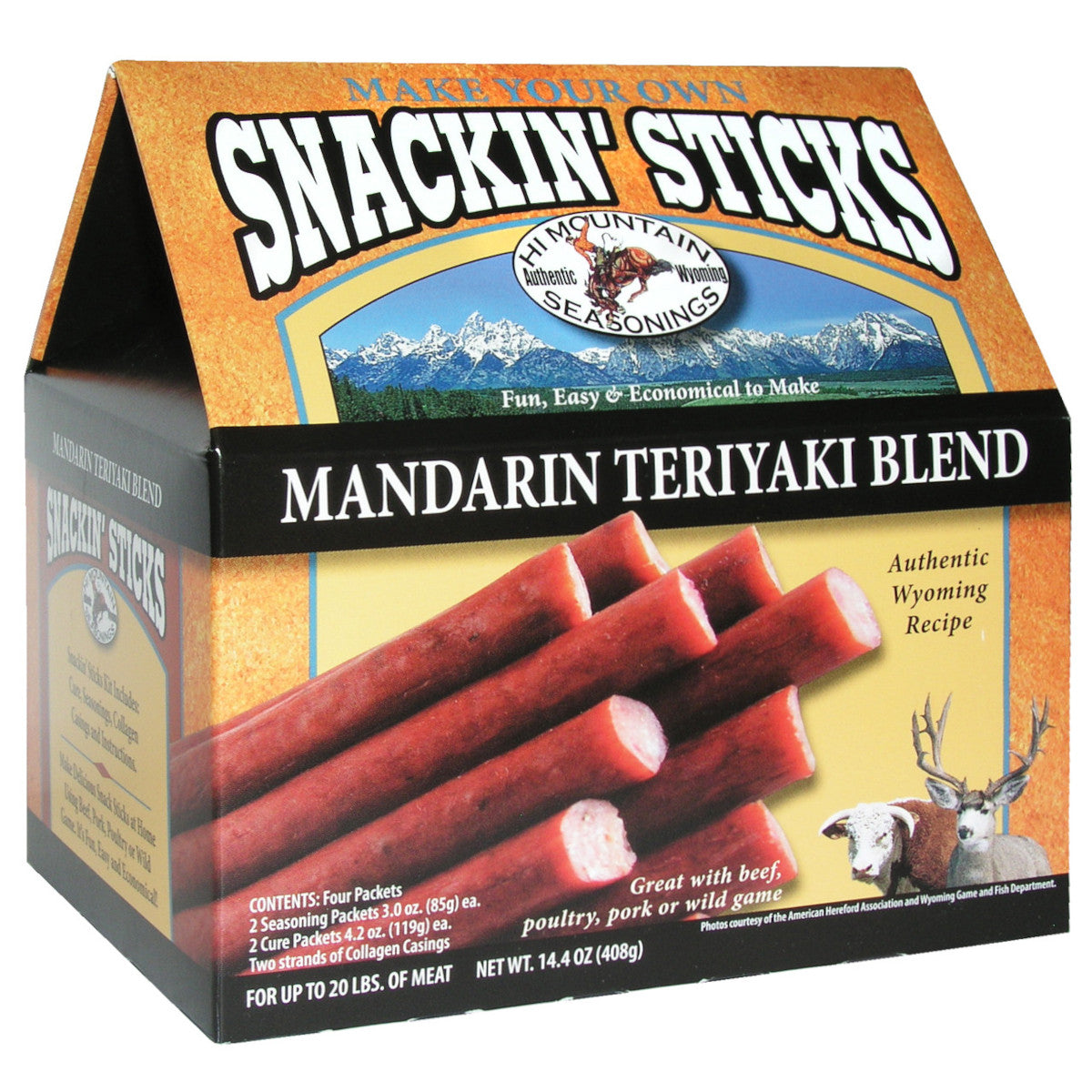 Image of the Hi Mountain Snackin Stick Kit in Mandarin Teriyaki