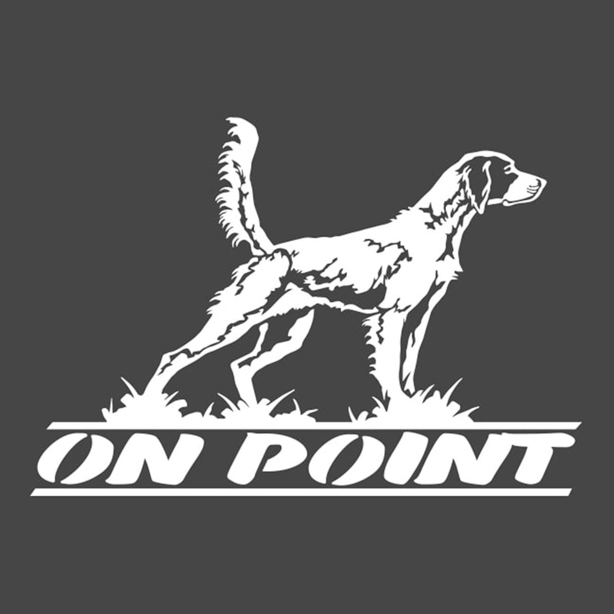 Hunters Image On Point Decal