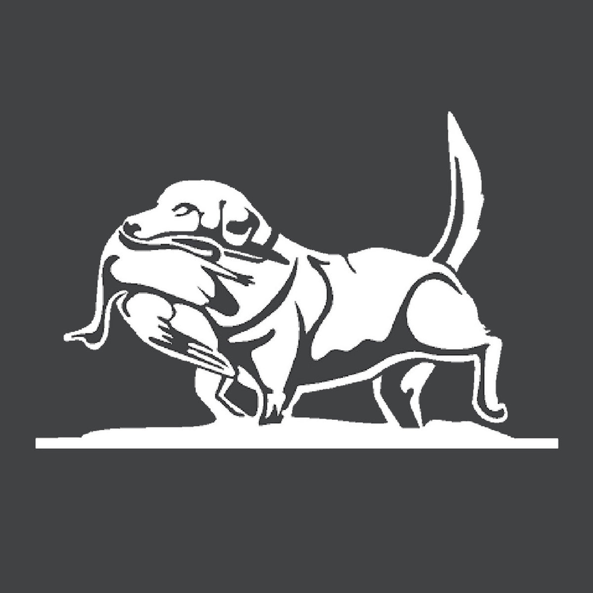 Hunters Image Duck Dog - Small Decal