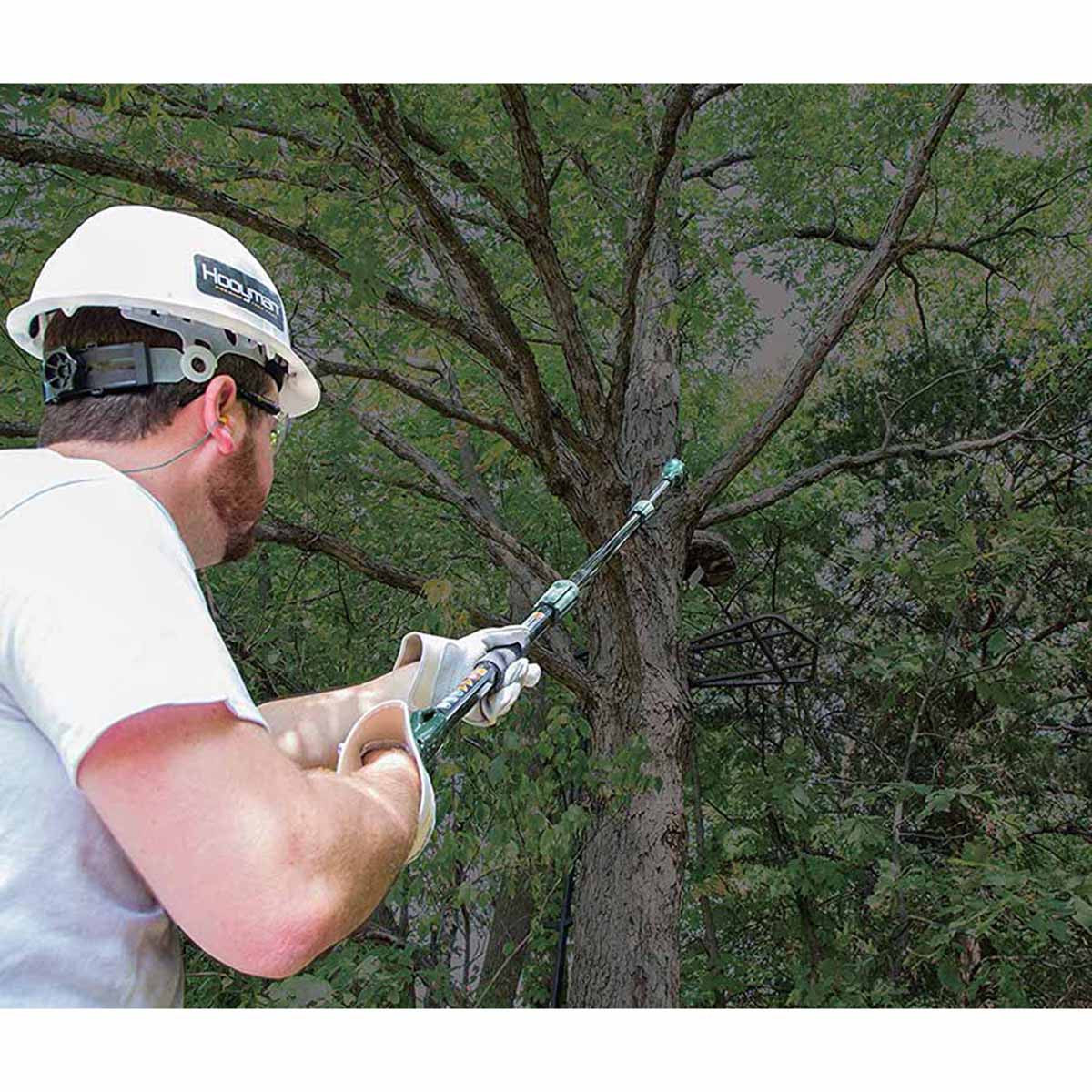 Hooyman 10 ft. Cordless 40V Lithium Pole Saw
