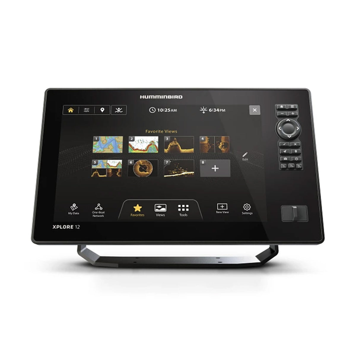 Humminbird XPLORE 12 CMSI+ Fish Finder Screen Image