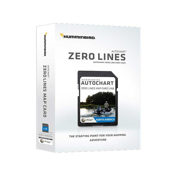 Humminbird Zero Lines Map Card