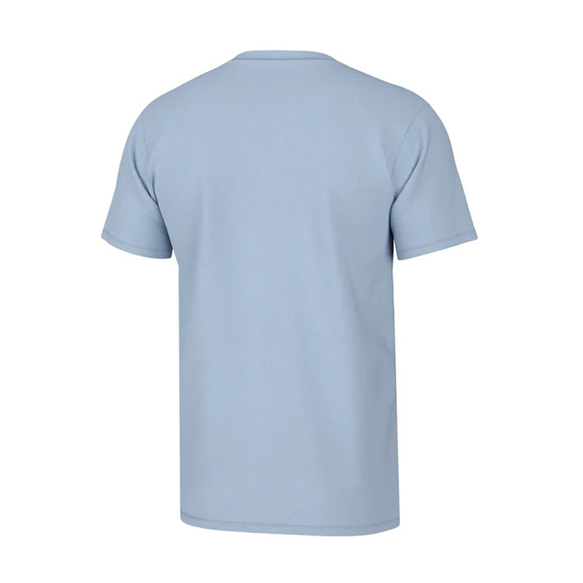 Huk Men's Logo Tee Back Image in Ice Water