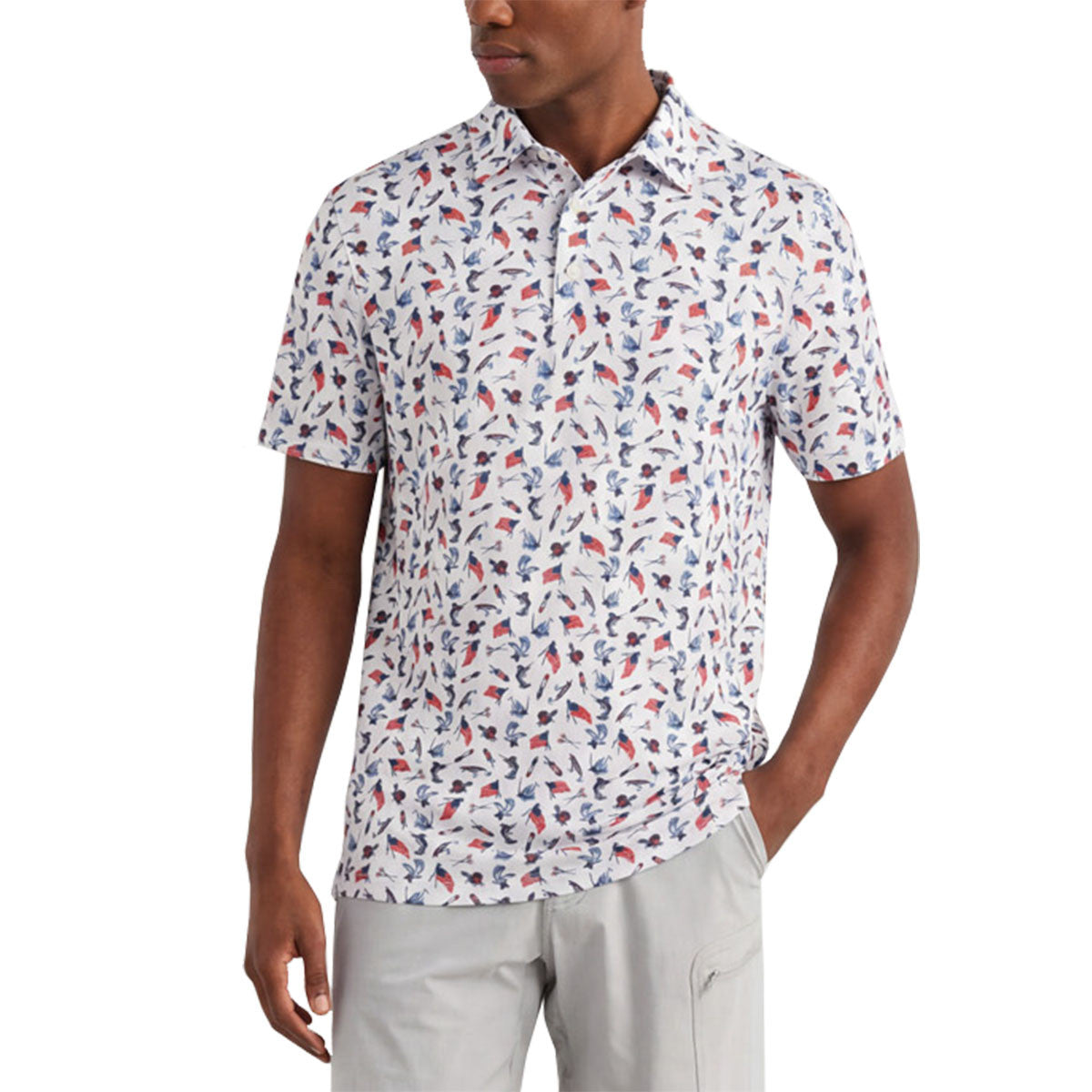 Image of the Huk Performance Fishing Pursuit Printed Polo.