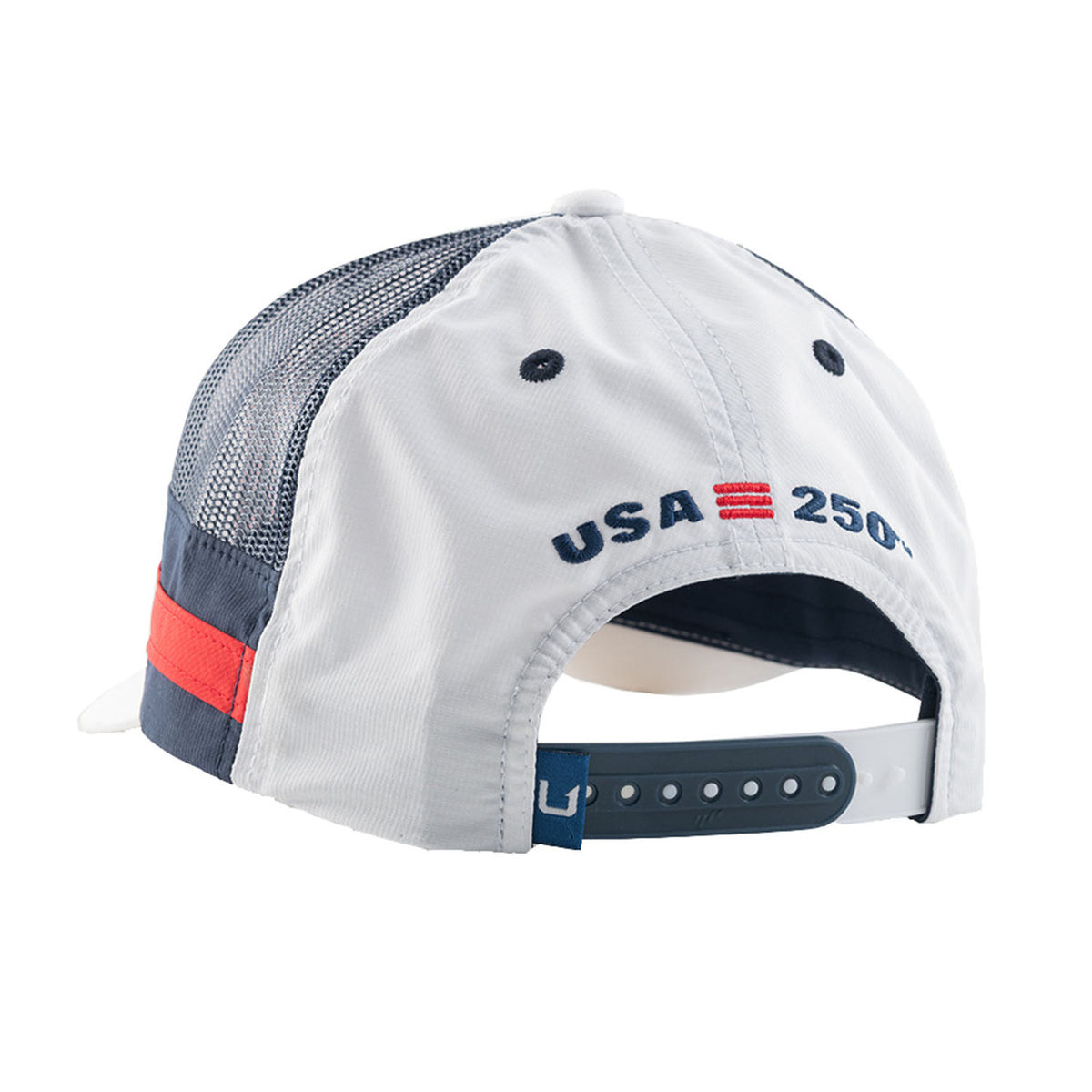 Back Image of the Huk America Rope Snapback Hat.