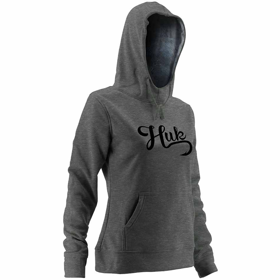 Ladies Performance Hoodie - True Gray Heather