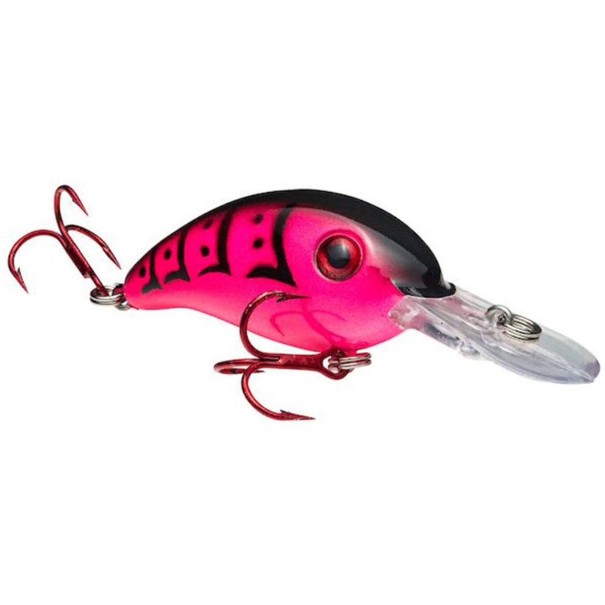 Strike King Slab-Hammer M3 Series Mini Crappie Crankbaits Image in Hot Pink Craw