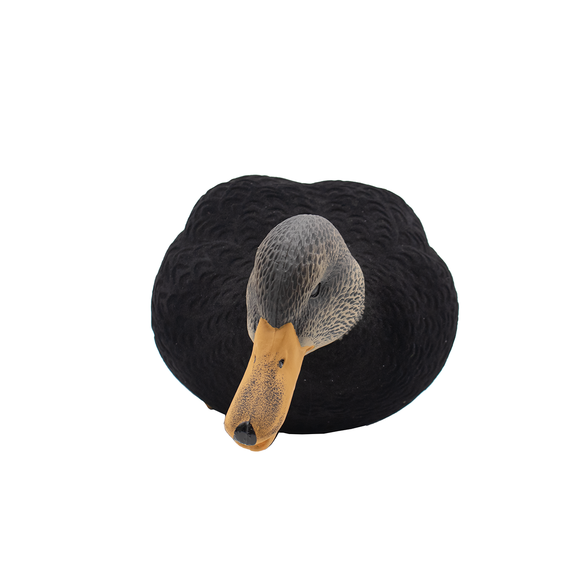 Final Approach LIVE Flocked Full Body Black Duck Decoys