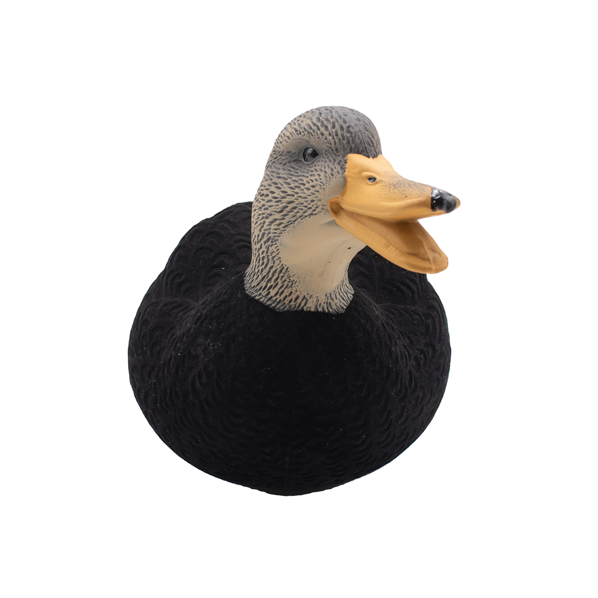 Final Approach LIVE Flocked Full Body Black Duck Decoys