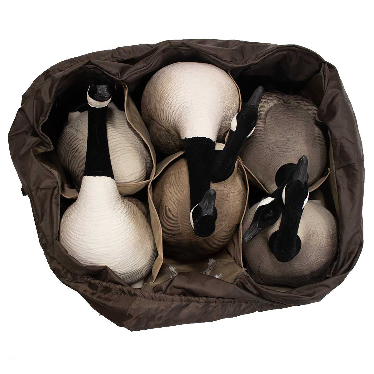 Rogers Elite 6 Slot Full Body Goose Decoy Bag top opened image