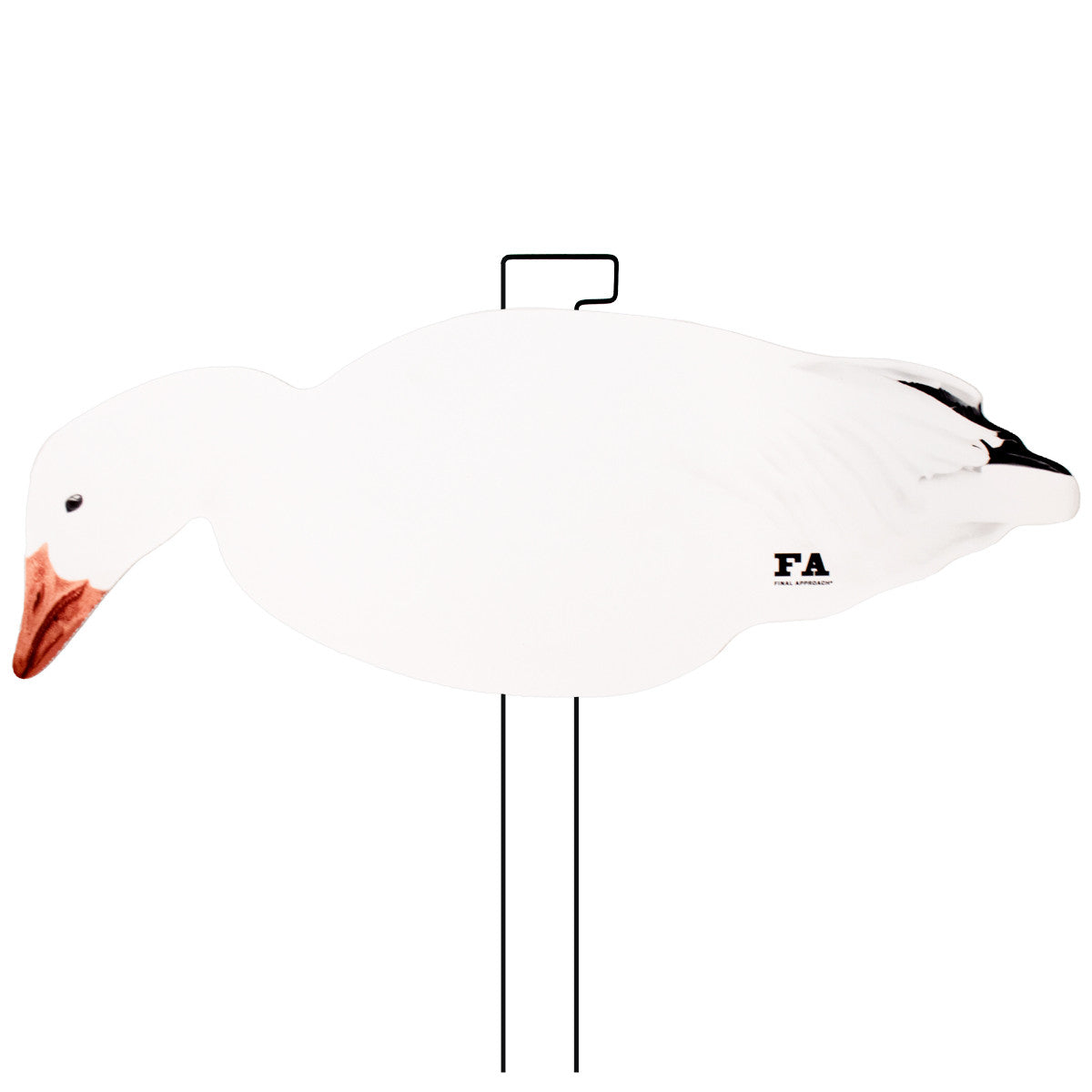 Last Pass Snow Goose Silhouette Decoys With Structured Silhouette Bag, 60 Pack