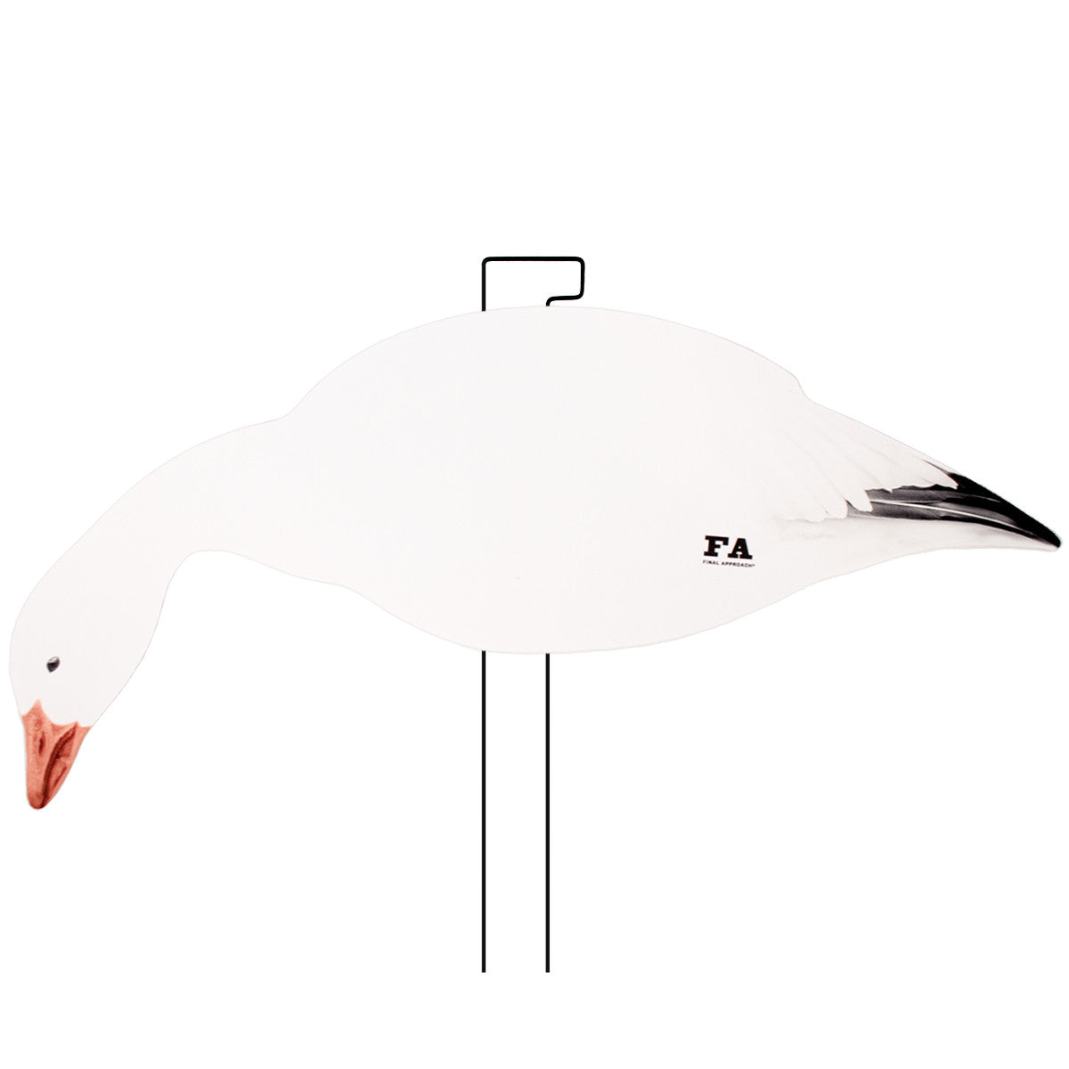 Last Pass Snow Goose Silhouette Decoys With Structured Silhouette Bag, 60 Pack