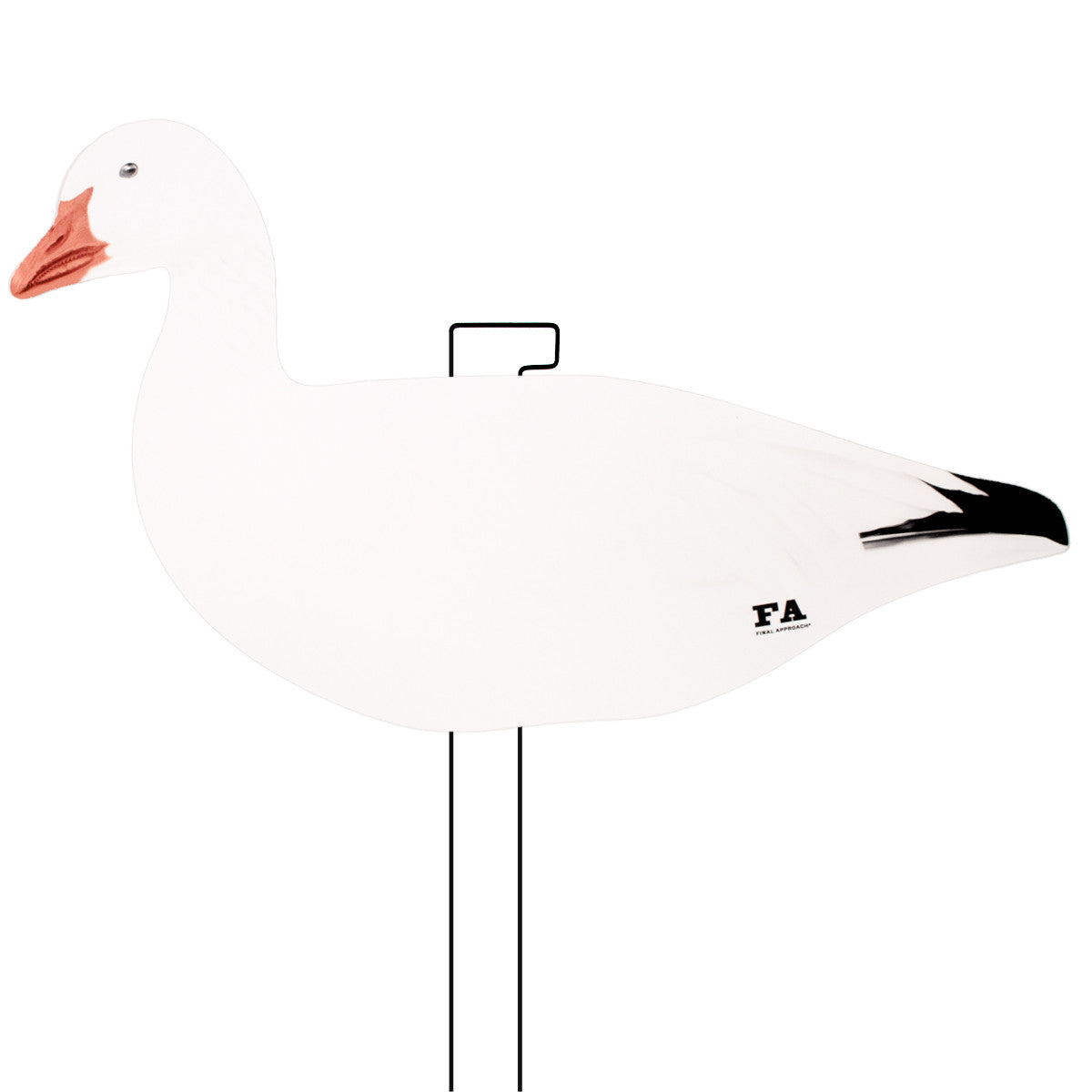 Last Pass Snow Goose Silhouette Decoys With Structured Silhouette Bag, 60 Pack