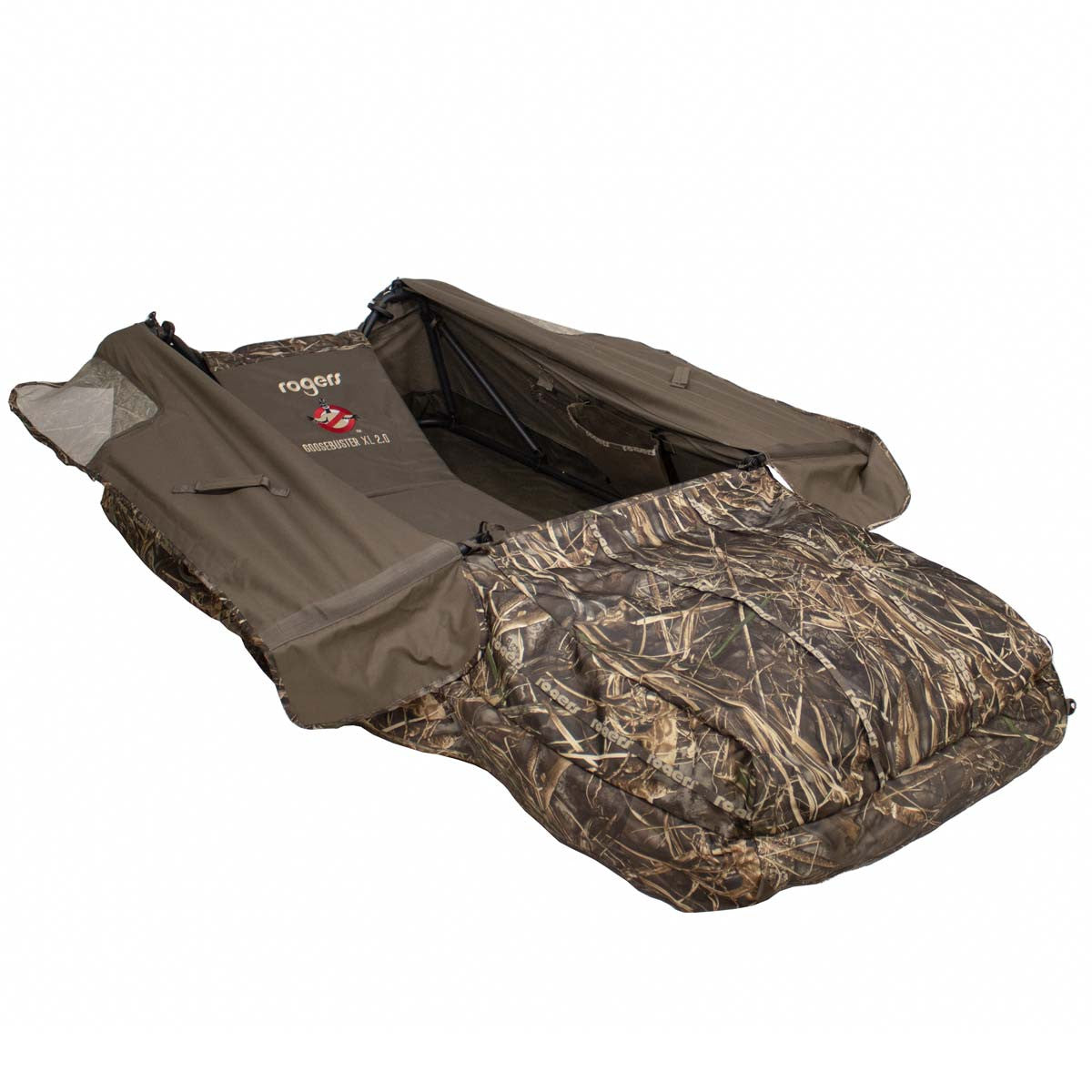 Rogers Goosebuster XL 2.0 Layout Blind Open Image in Realtree Max 7