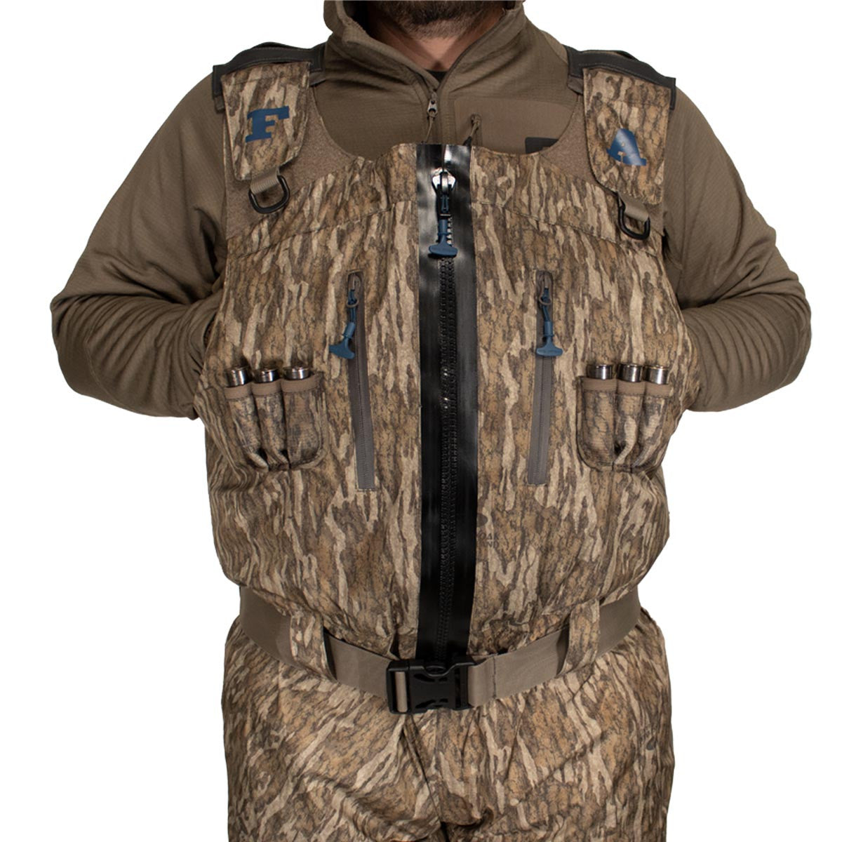 Final Approach Branta 2-in-1 Insulated Breathable Waterfowl Waders - Mossy Oak Bottomland