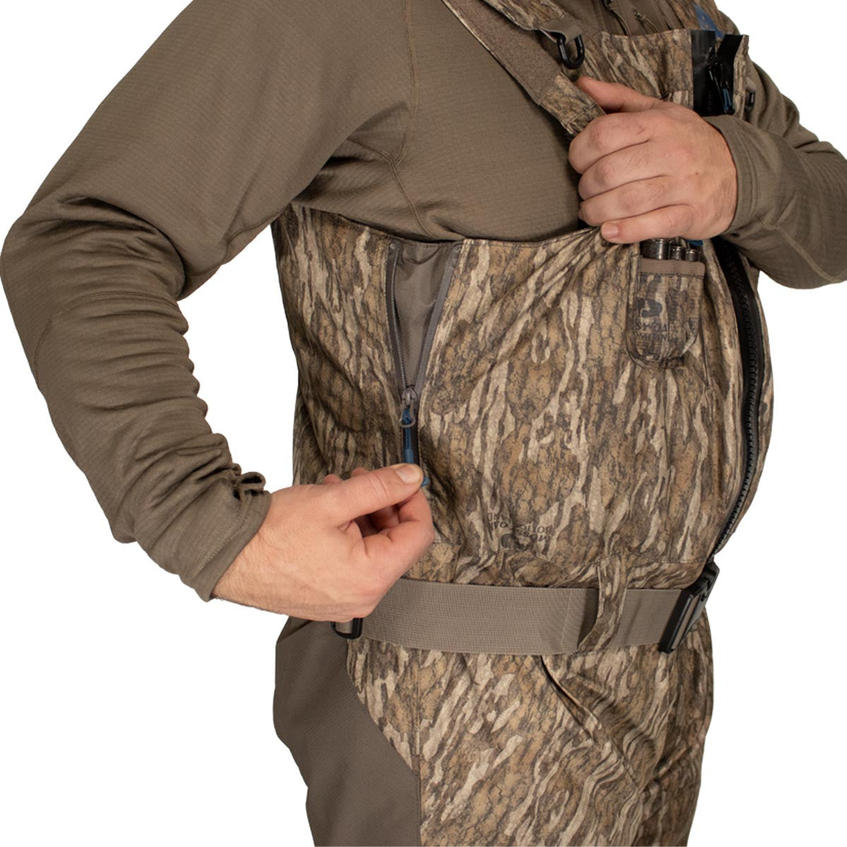 Final Approach Branta 2-in-1 Insulated Breathable Waterfowl Waders - Mossy Oak Bottomland