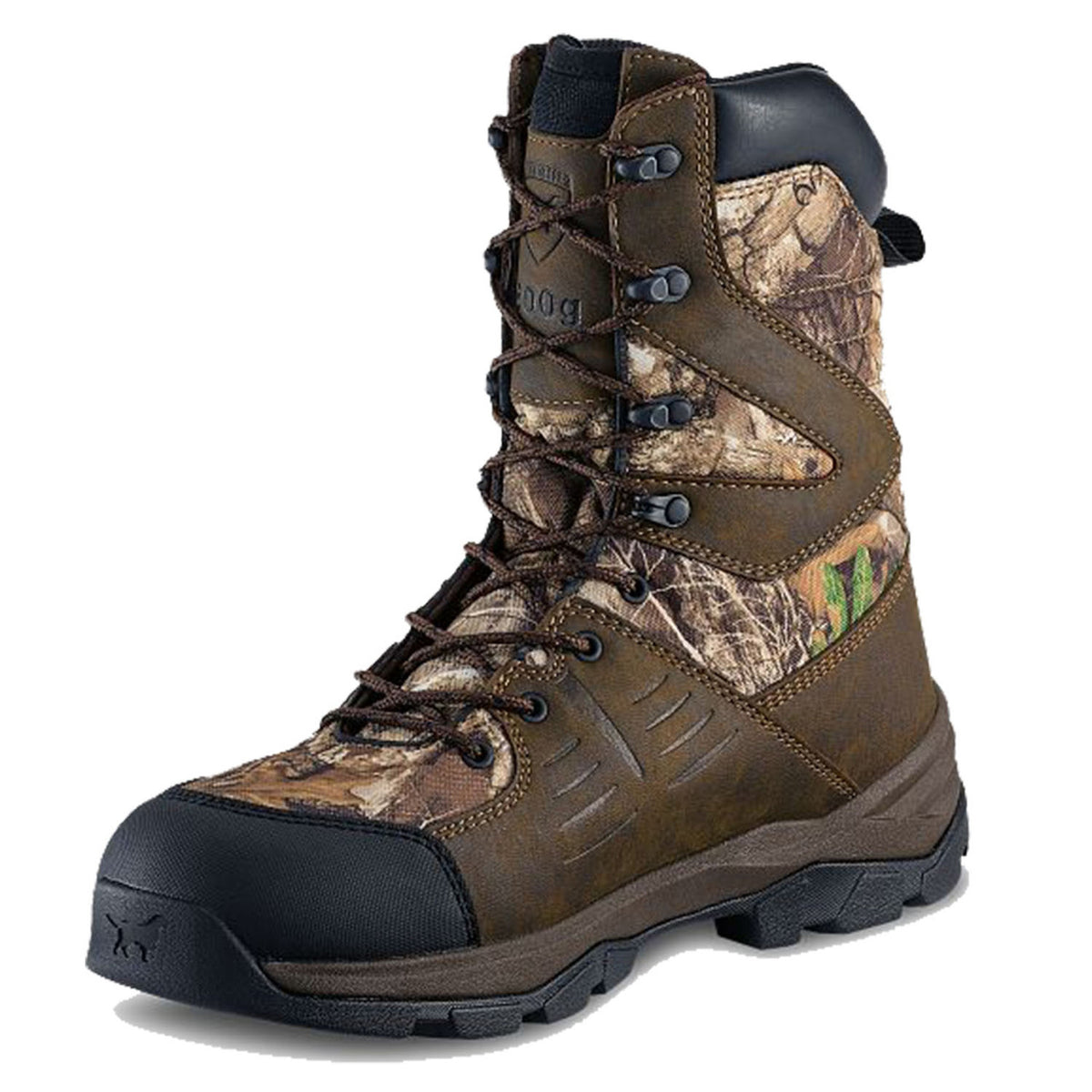 Irish Setter Terrain 800g 10" Waterproof Leather Boot Left Angled Image