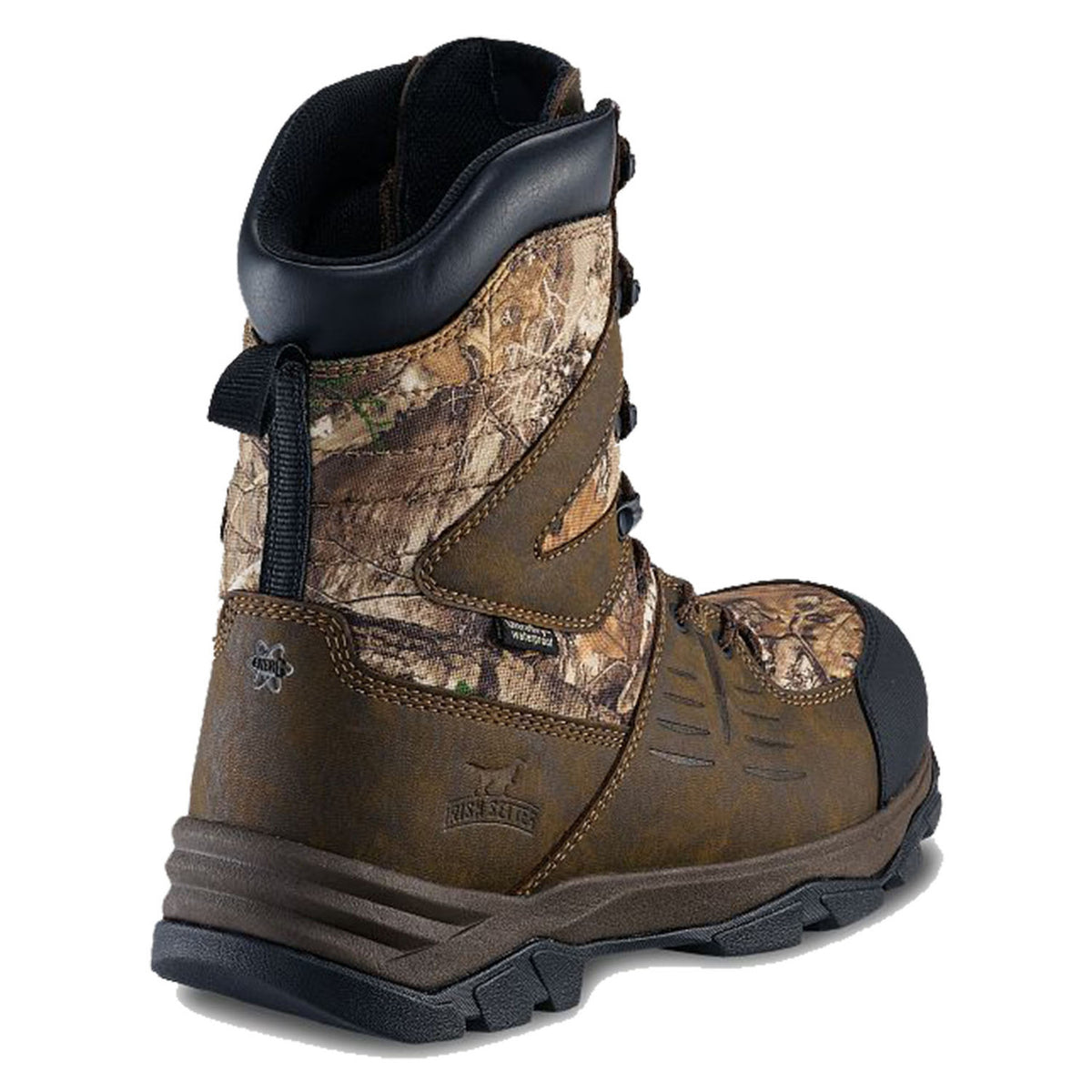 Irish Setter Terrain 800g 10" Waterproof Leather Boot Back Image