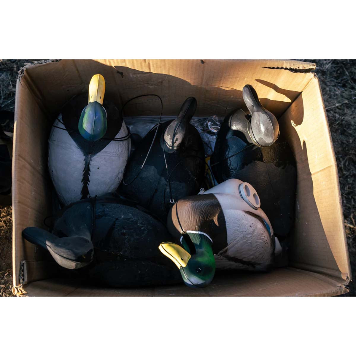 Jahpoo Flyway Deputy - Matte Black Motion Duck Decoy