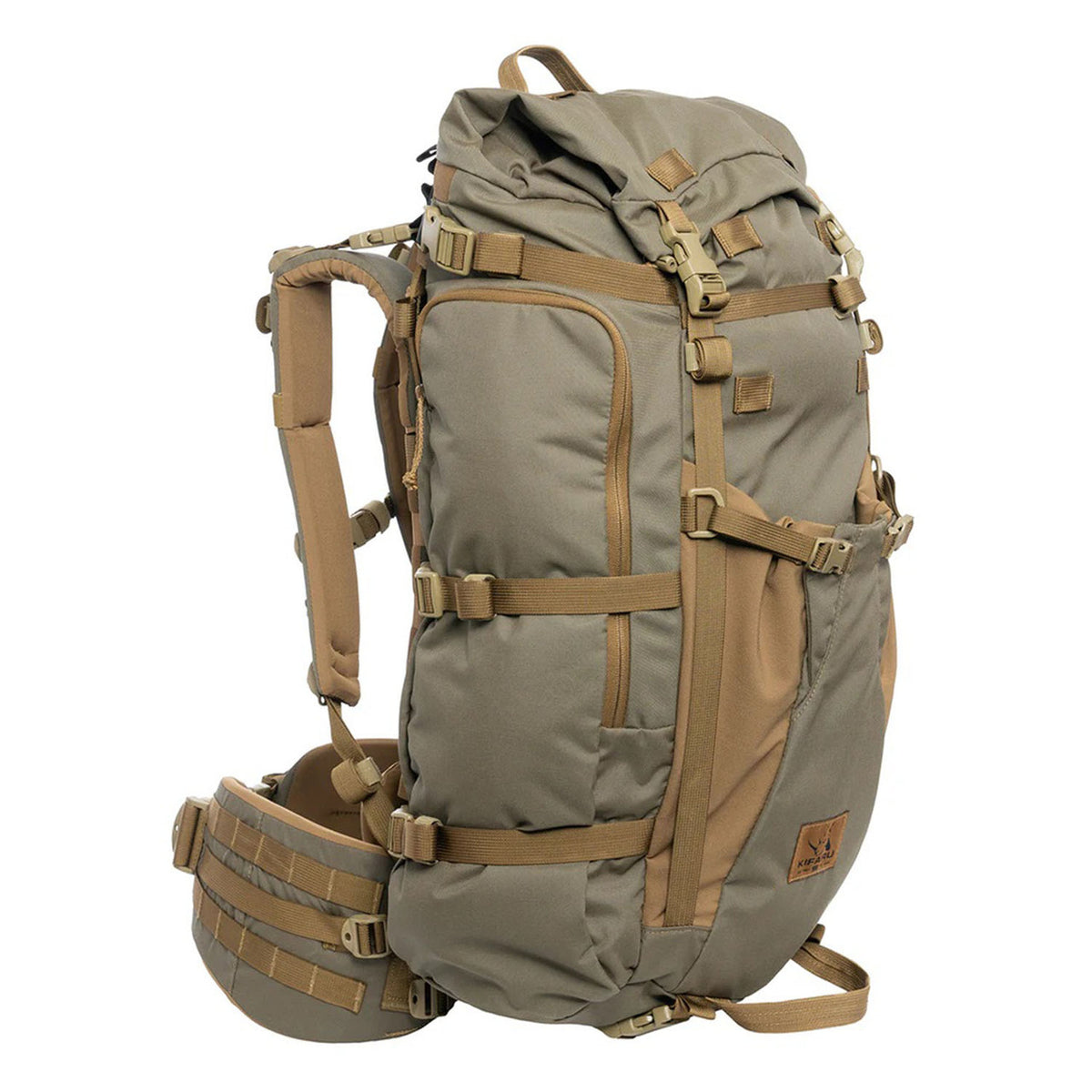 Kifaru Bedlam Pack with 25" Ark Frame Front Angled Image