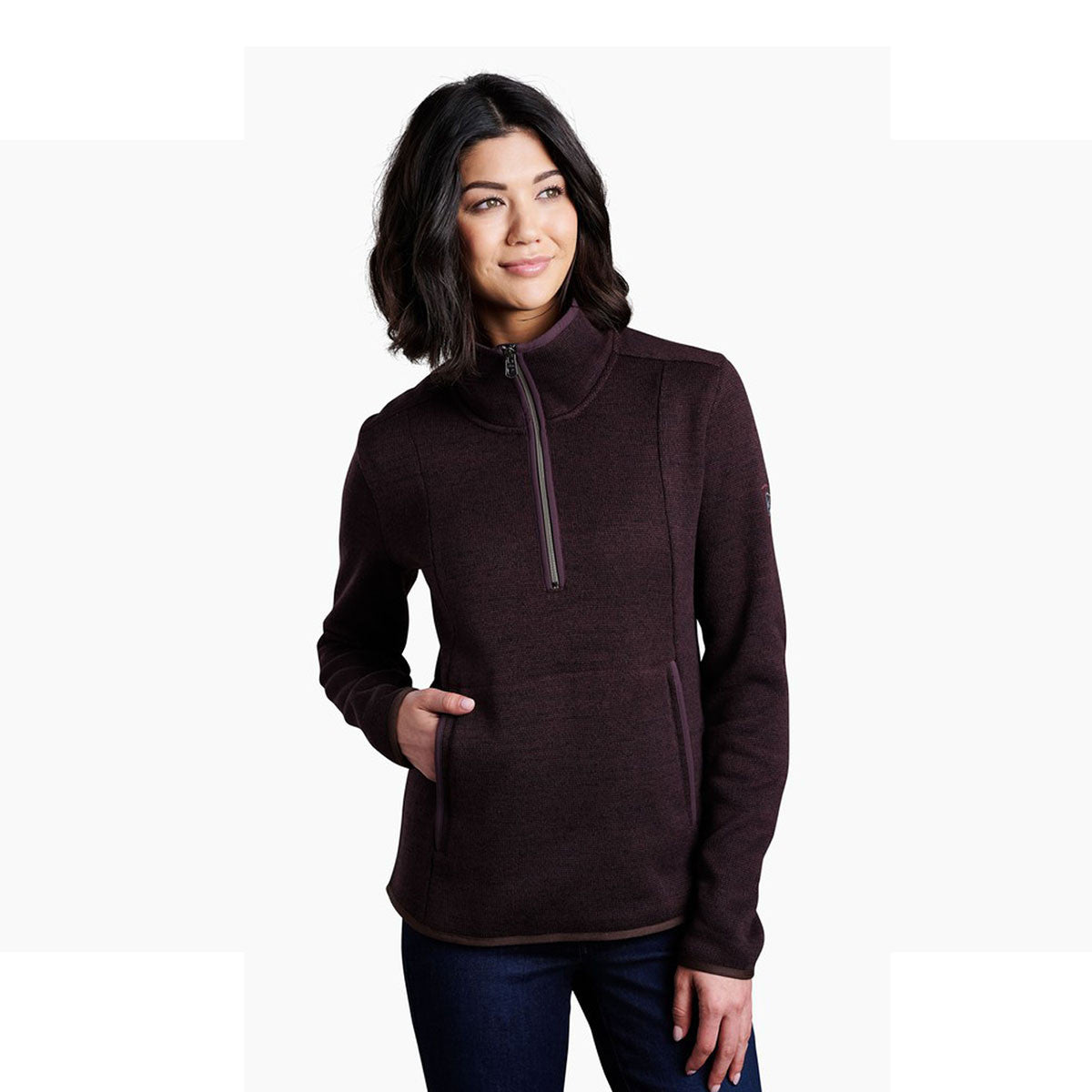 Kuhl Women's Ascendyr 1/4 Zip - Ganache