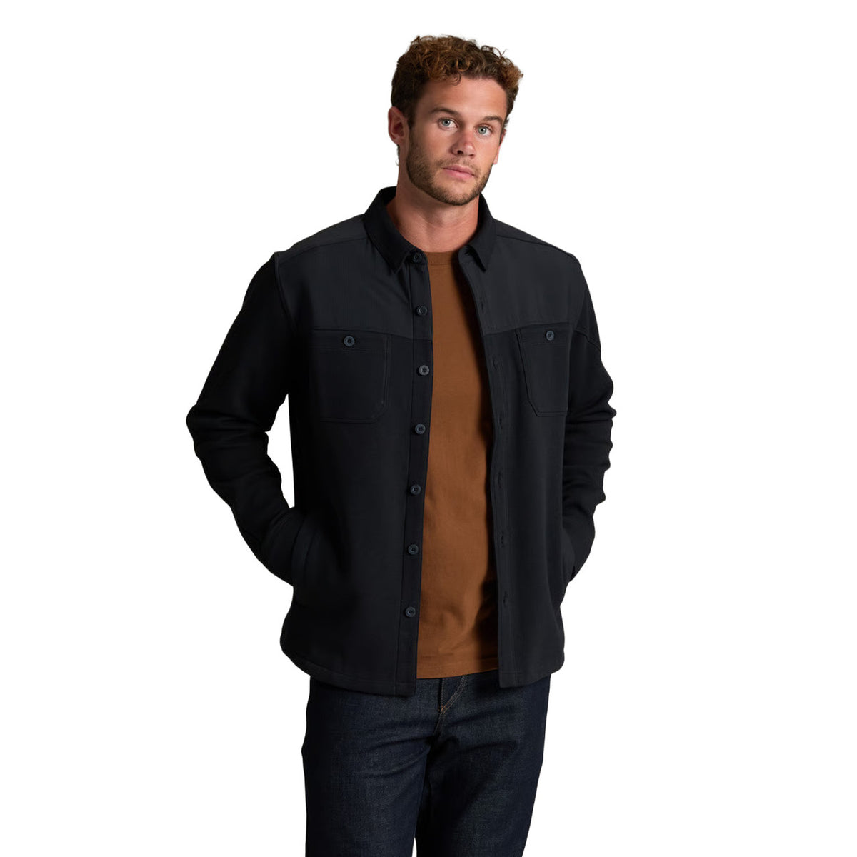 Image of the Kuhl Relentr Shirt-Jac in Blackout.