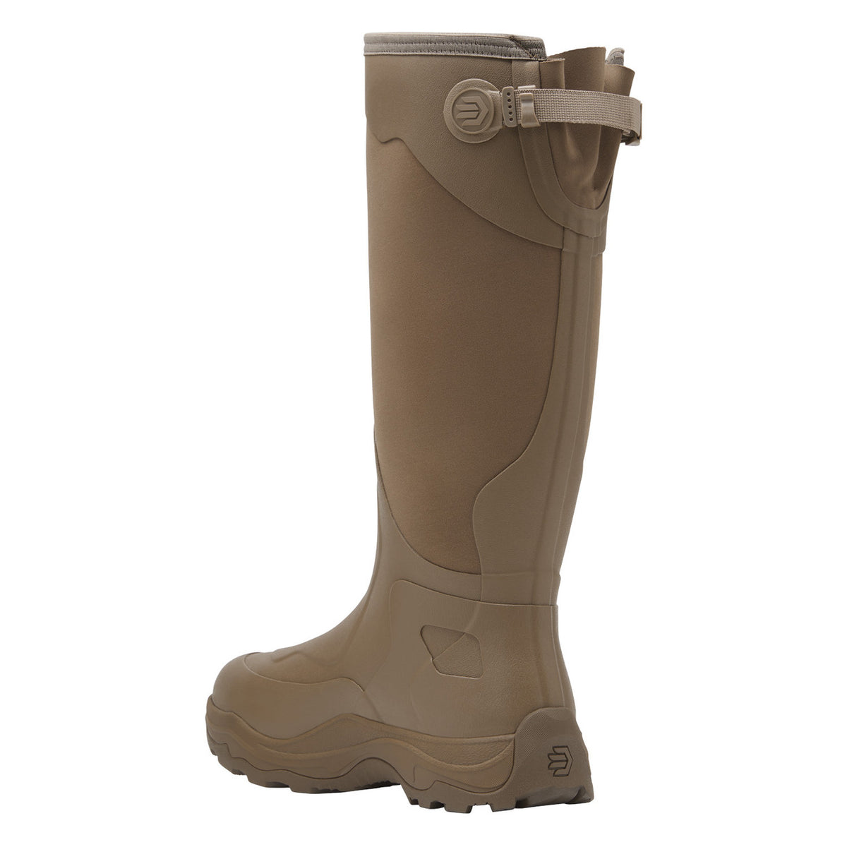 LaCrosse Alpha Agility 17" Brown Hunting Boot Back Image