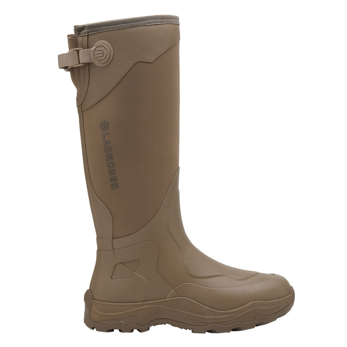 LaCrosse Alpha Agility 17" Brown Hunting Boot Side Image