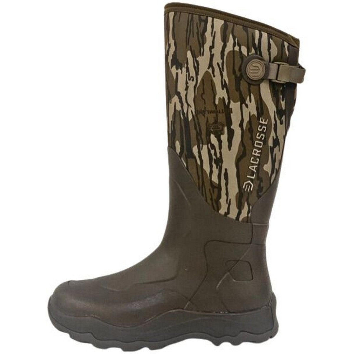 LaCrosse Alpha Agility LT 16" Mossy Oak Bottomland Pull On Boots