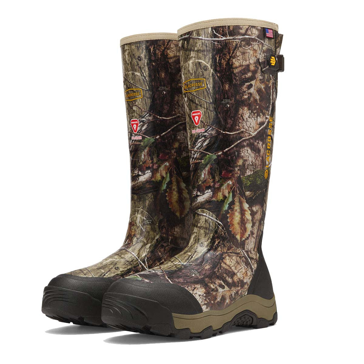 LaCrosse Alpha Evolution 17" 800G Rubber Hunting Boots Pair Image