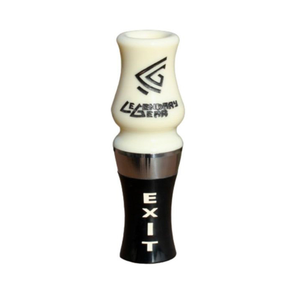 Legendary Gear Exit Goose Call - Ivory Black Black Matte