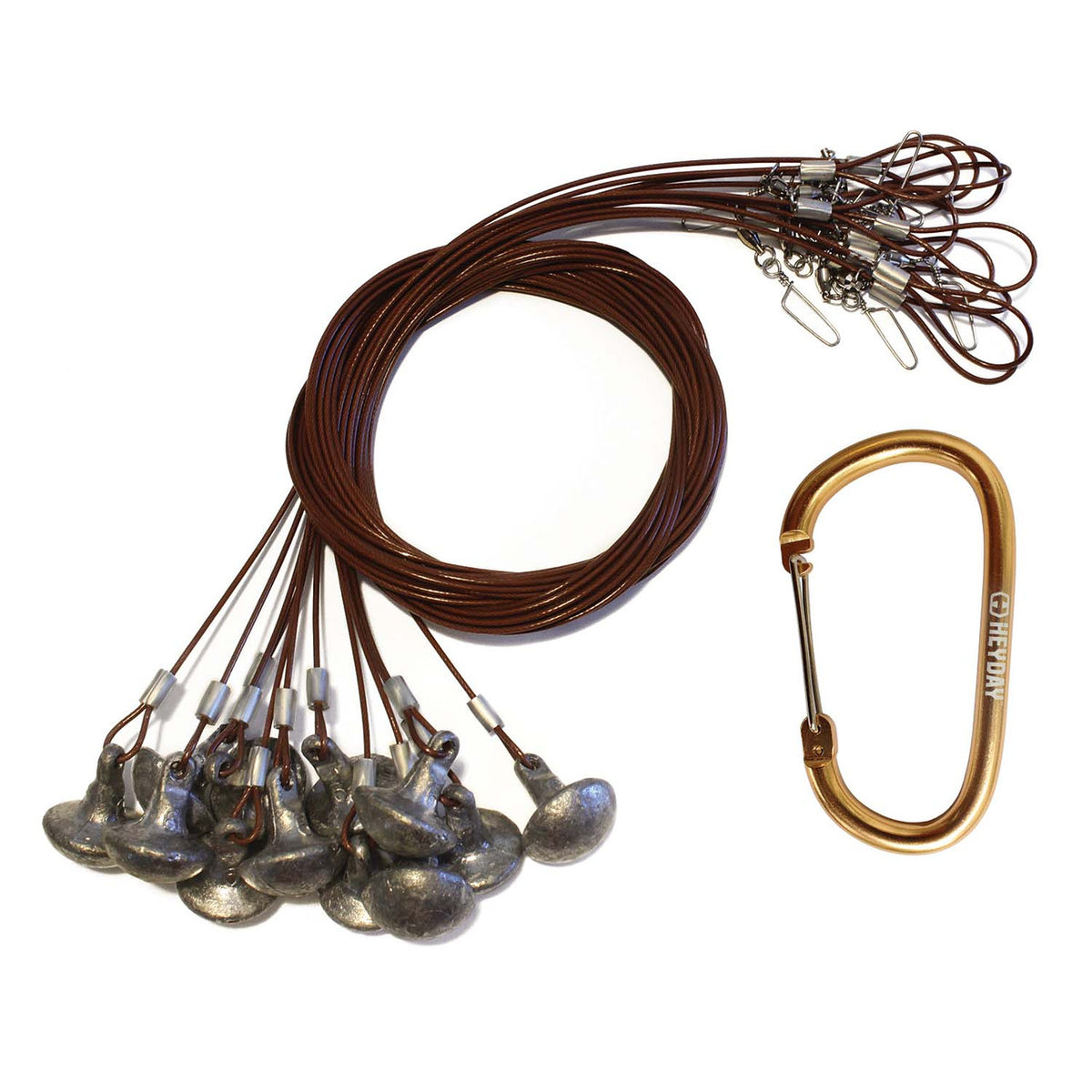Heyday Outdoor 72" 6 oz. Texas Rig Decoy Anchors, 12 Pack Image