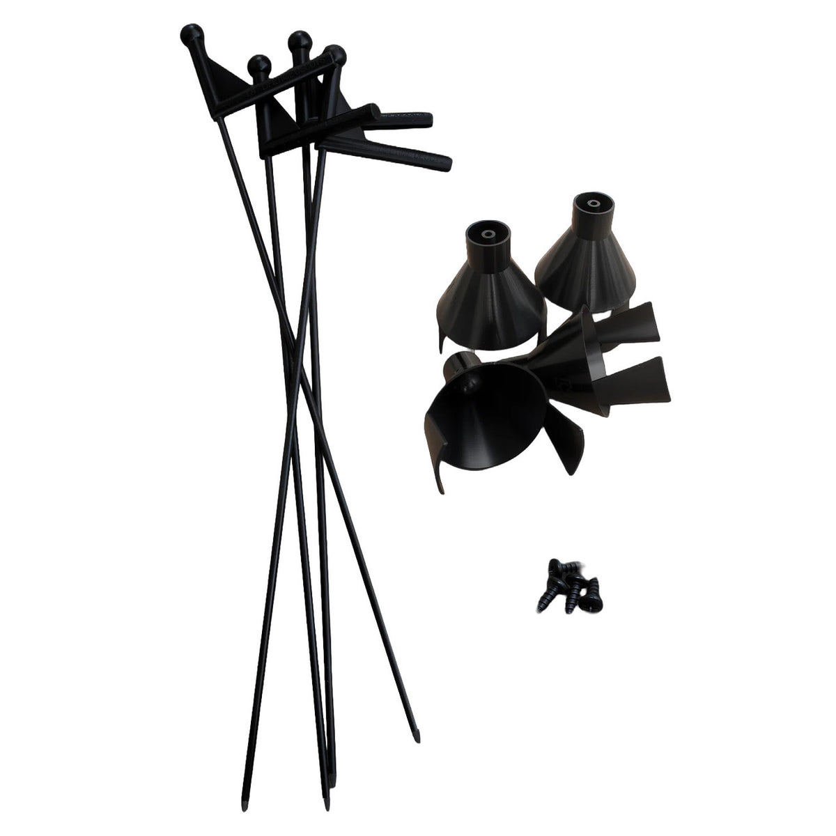 Image of the Heyday Outdoor Natural Movement Stake and Cone 4 Pack.