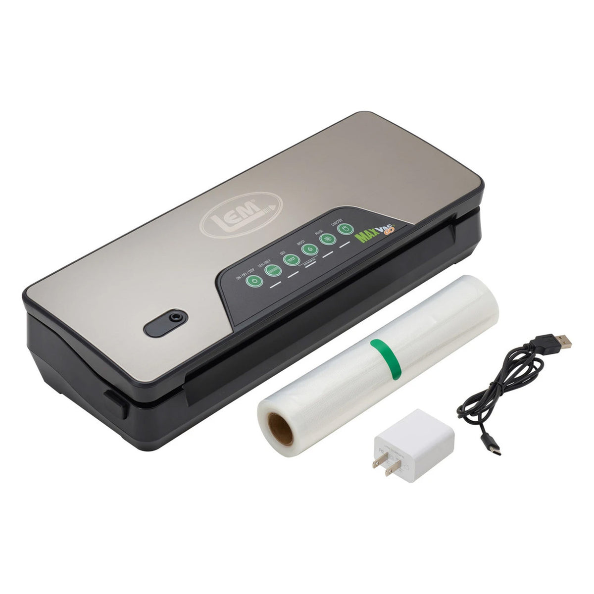 Image of the LEM MaxVacGo Cordless Vacuum Sealer.
