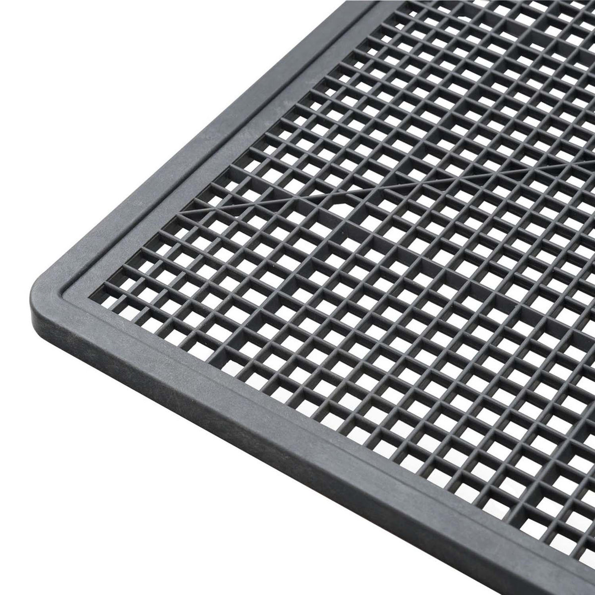 Bottom image of the LEM MightyBite 6-Tray Plastic Dehydrator.