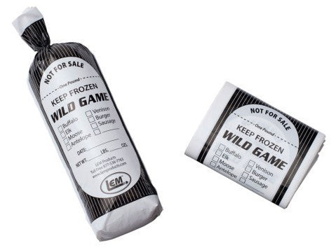 2 lb. Wild Game Bags - 25 count
