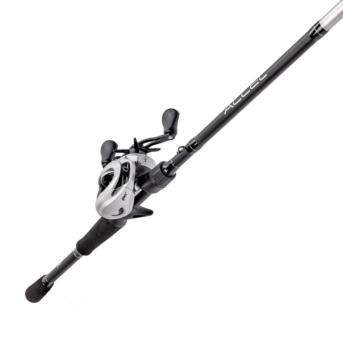 Lew's Accel Left Hand Baitcast Rod and Reel Combo rod and reel image