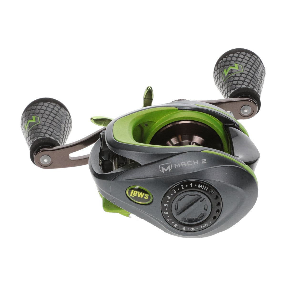 Lews Mach 2 Baitcast Reel Side Image