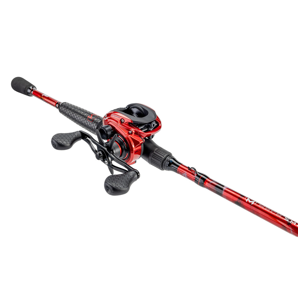 Lews Mach Smash Left Hand Baitcast Rod and Reel Combo